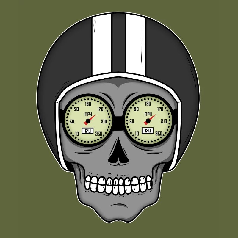 Skull Biker - Design