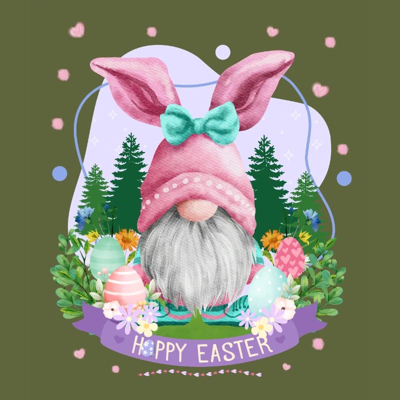 Hoppy Gnome Easter - Easter Gift Idea