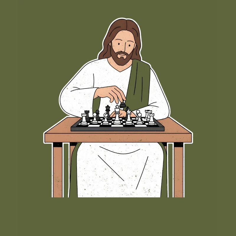 Holy Train in Chess / Jesus Chess