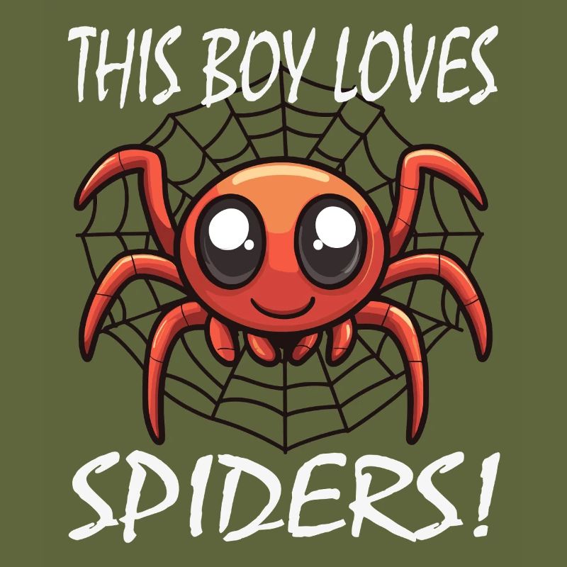 This Boy Loves Spiders