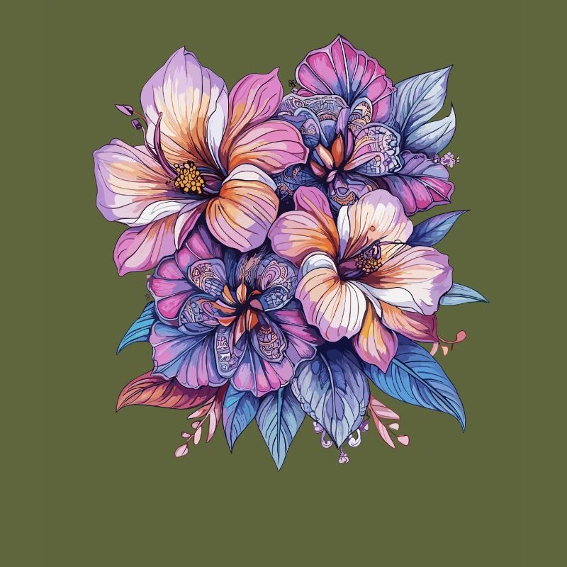 Colour explosion Blossoms