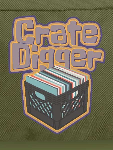 Crate Digger Vinylplatten-Sammler