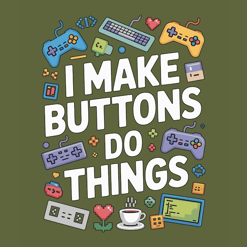 Game Developer I Make Buttons Software Developer