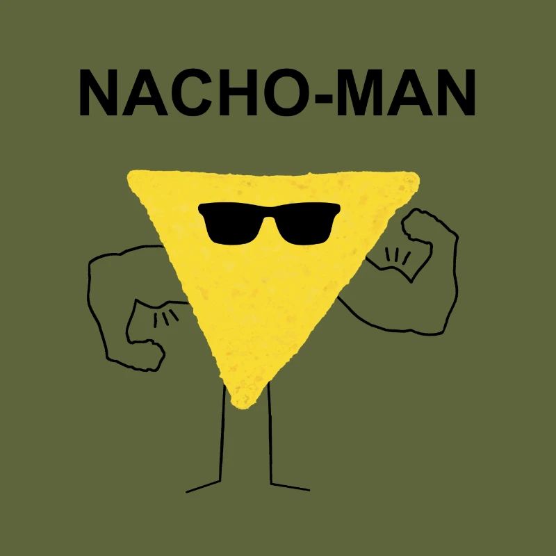 Nacho Man Macho Muscles Gift Gift Idea