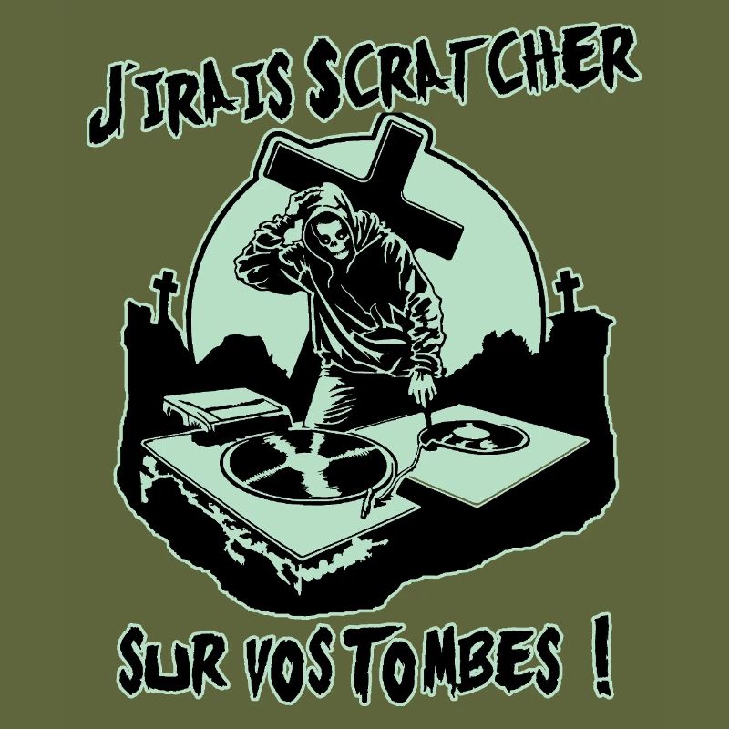ICH WERDE AUF EURE GRÄBER KRATZEN!