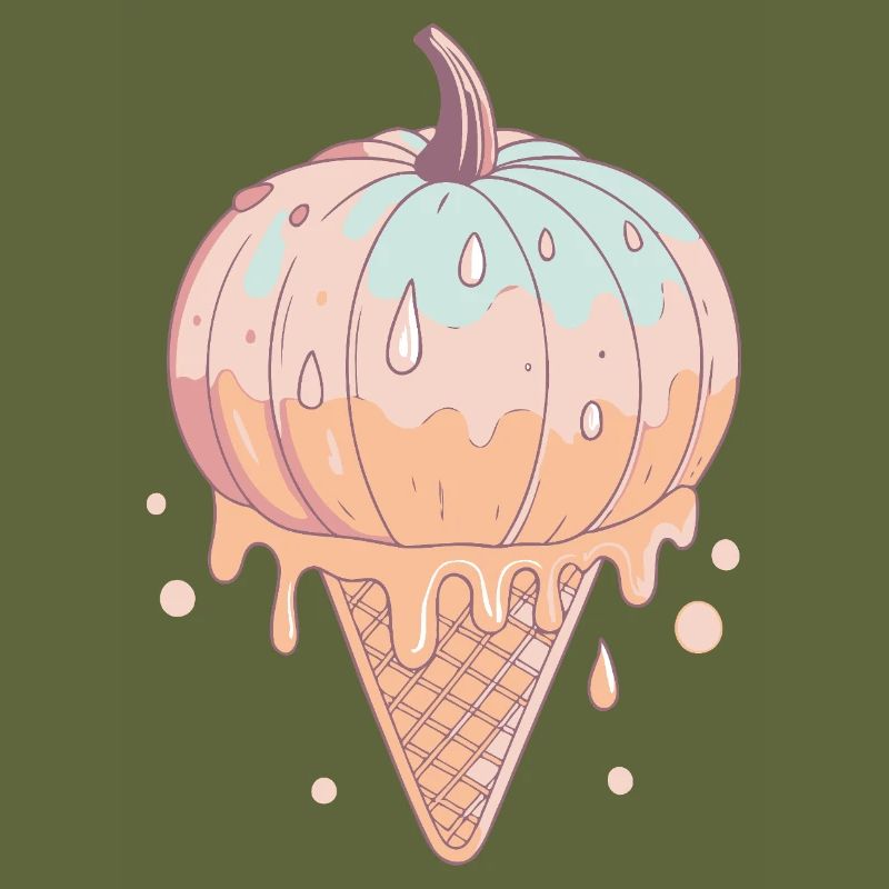 Pastel Glazed Pumpkin