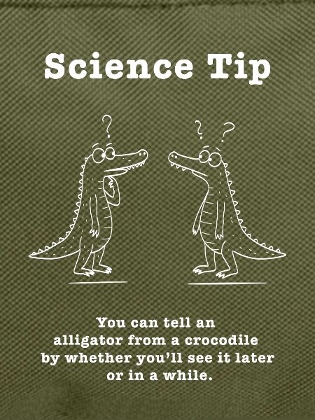 Science Tip Krokodil Vergleich