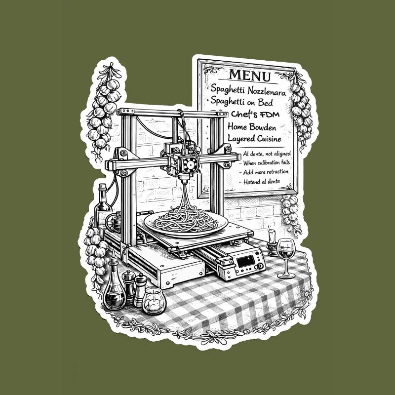 Spaghetti-3D-Drucker