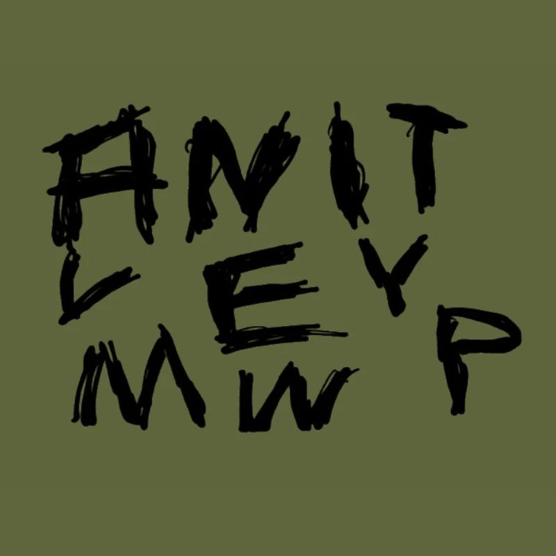 Graffiti Handwriting Chaos Pattern