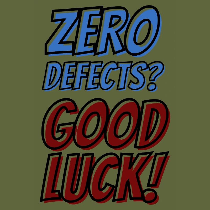 Zero Defects Good luck