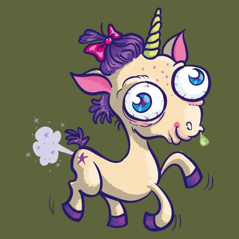 Hässliches Einhorn
