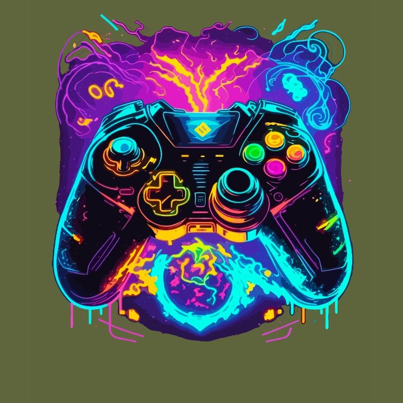 Power Graffiti Gaming Controller