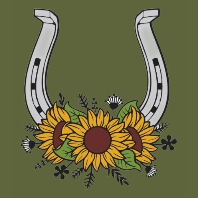 Sunflower Horseshoe Pattern
