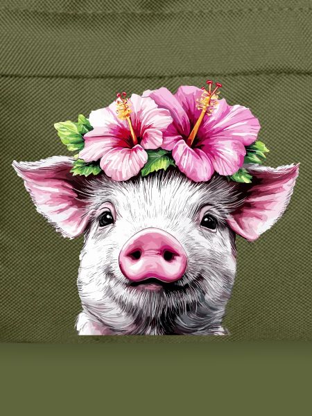 Hibiskuskrone Schwein