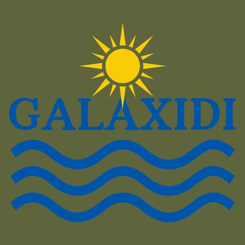 Soleil et Vagues de Galaxidi
