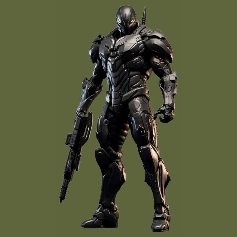 Futuristic Warrior