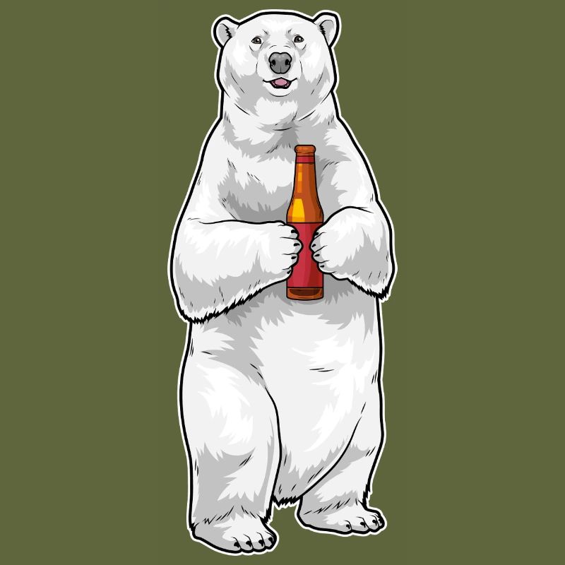 Eisbär Flasche Bier