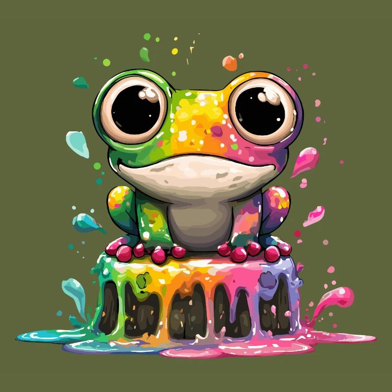 Rainbow Frog Kitchen Magic