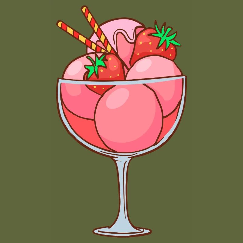 Eis Speiseeis Eiskrem Eiscreme Kugeleis Eisbecher