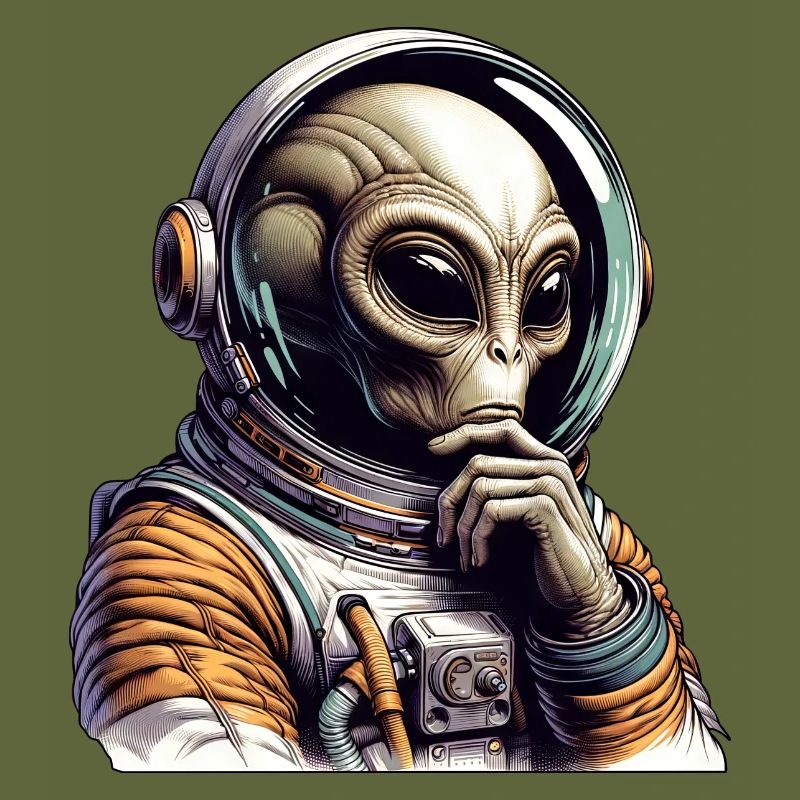 Alien Cosmonaut Space Adventure