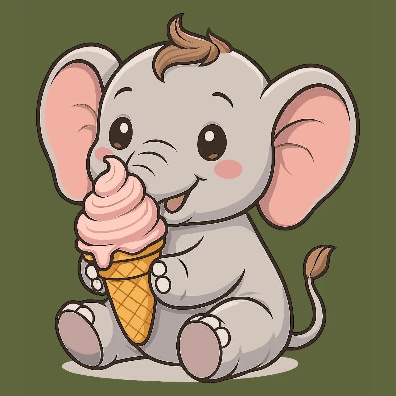 Age with Elephant