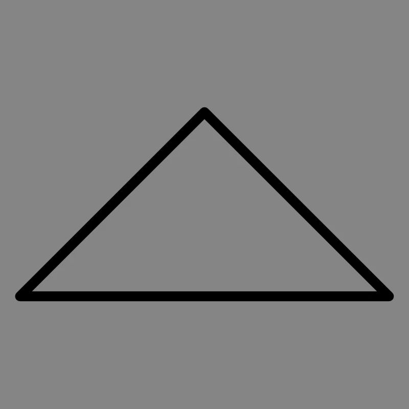 Math symbol - equilateral triangle