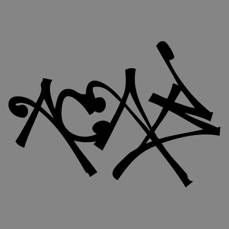 ACAB Graffiti Tag Style