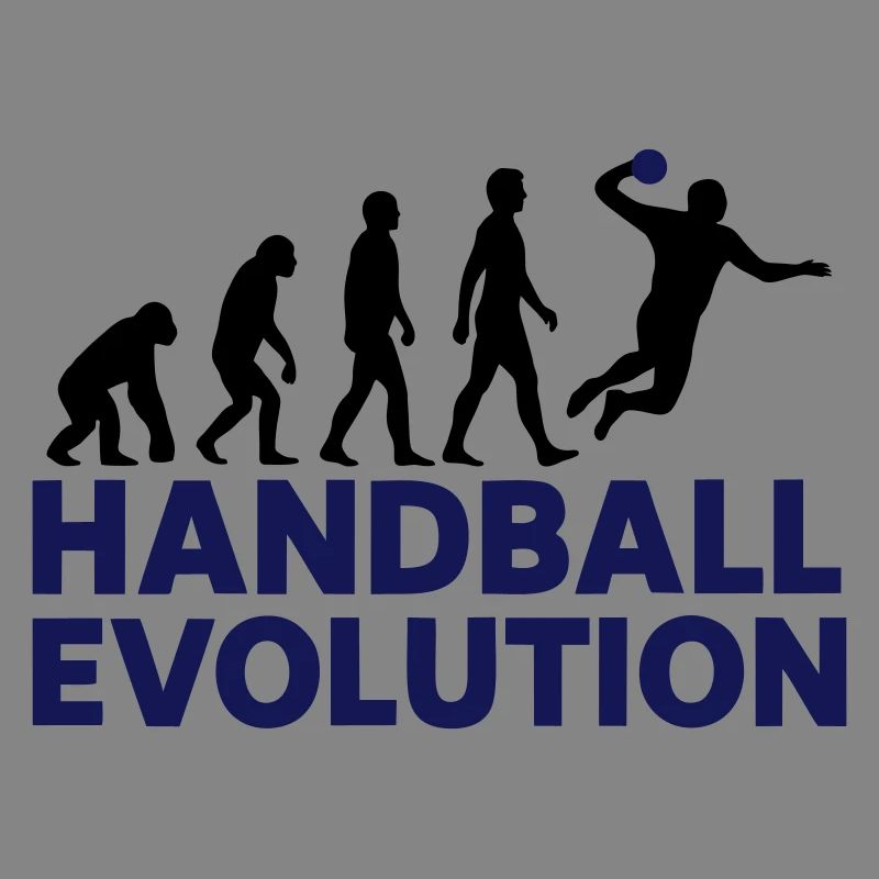 Handball Evolution Sport Motif