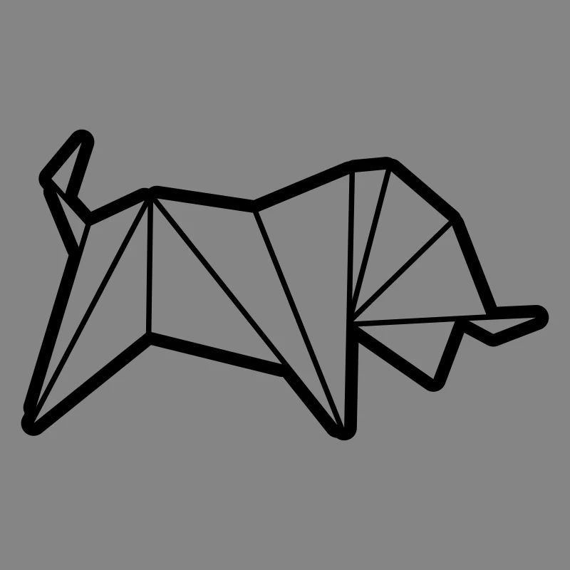 Origami: spanischer Stier