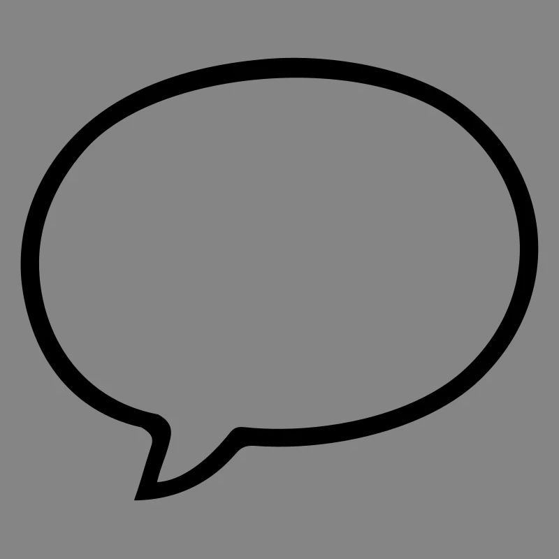 Speech bubble comic design