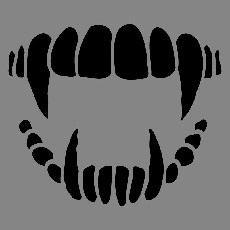 Conception de dents de vampire