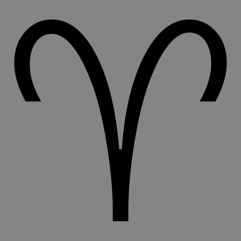 Widder Sternzeichen Kalender Symbol
