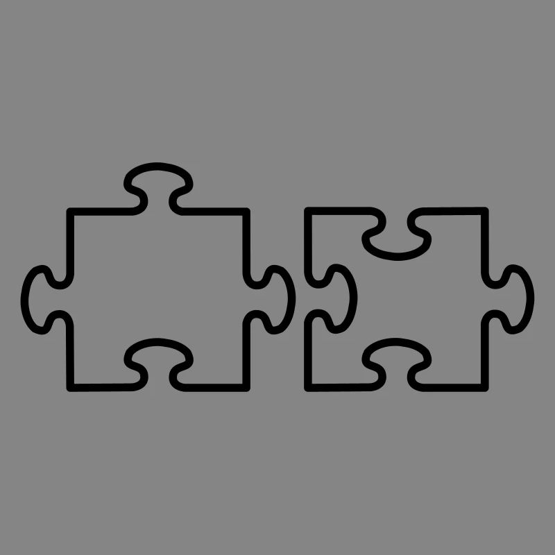 2 Puzzle Teile