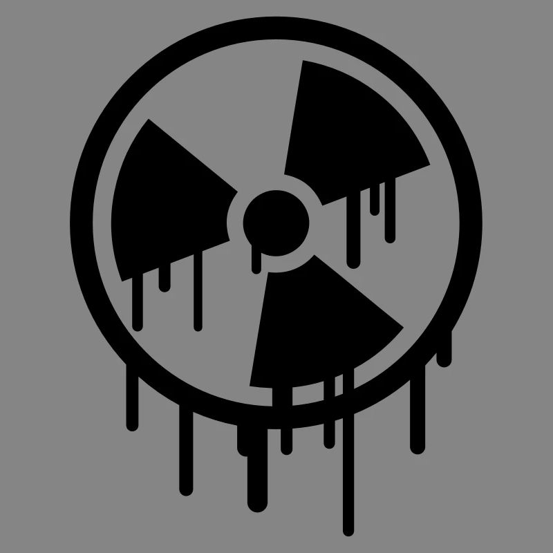 Atom Symbol Graffiti