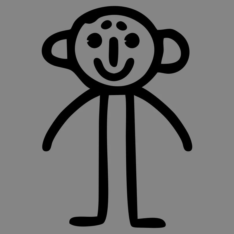 Strichmännchen Kinderbild