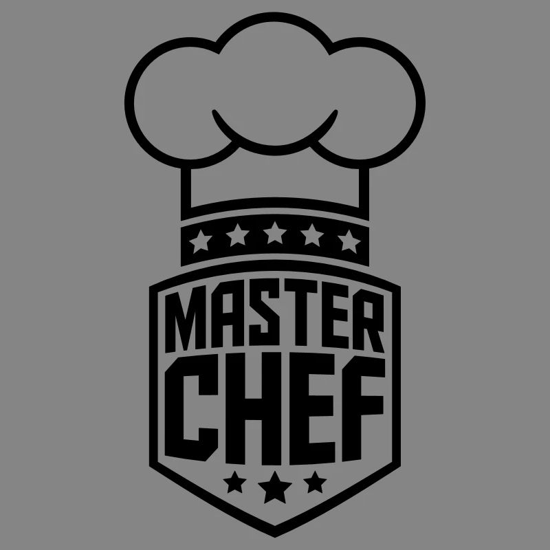 Logo Master Star Chef cool