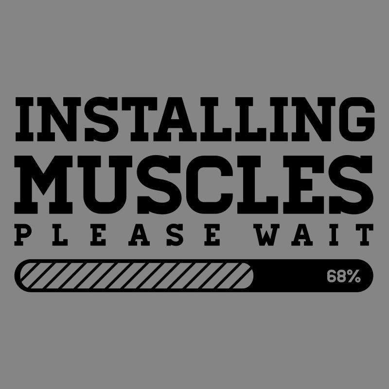 INSTALLING MUSCLES - PLEASE WAIT