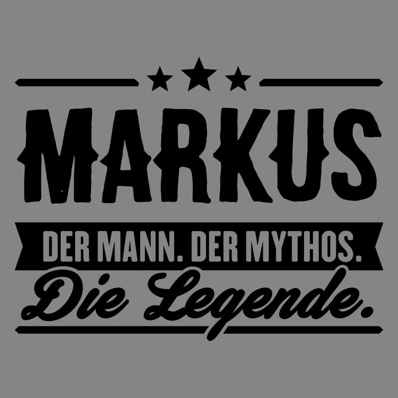 Mann Mythos Legende Markus