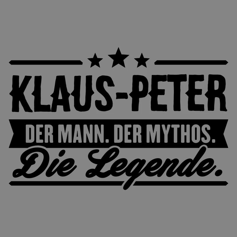 Man Myth Legend Klaus-Peter