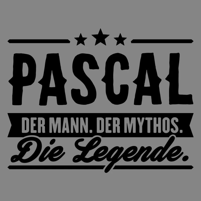 Man Myth Legend Pascal