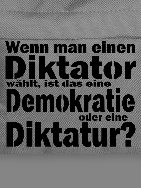 Diktatur oder Demokratie - eine Wahl?