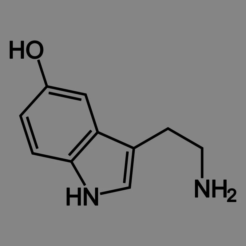 Serotonin Molecule