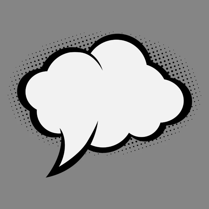 Bulle d'expression de bande dessinée