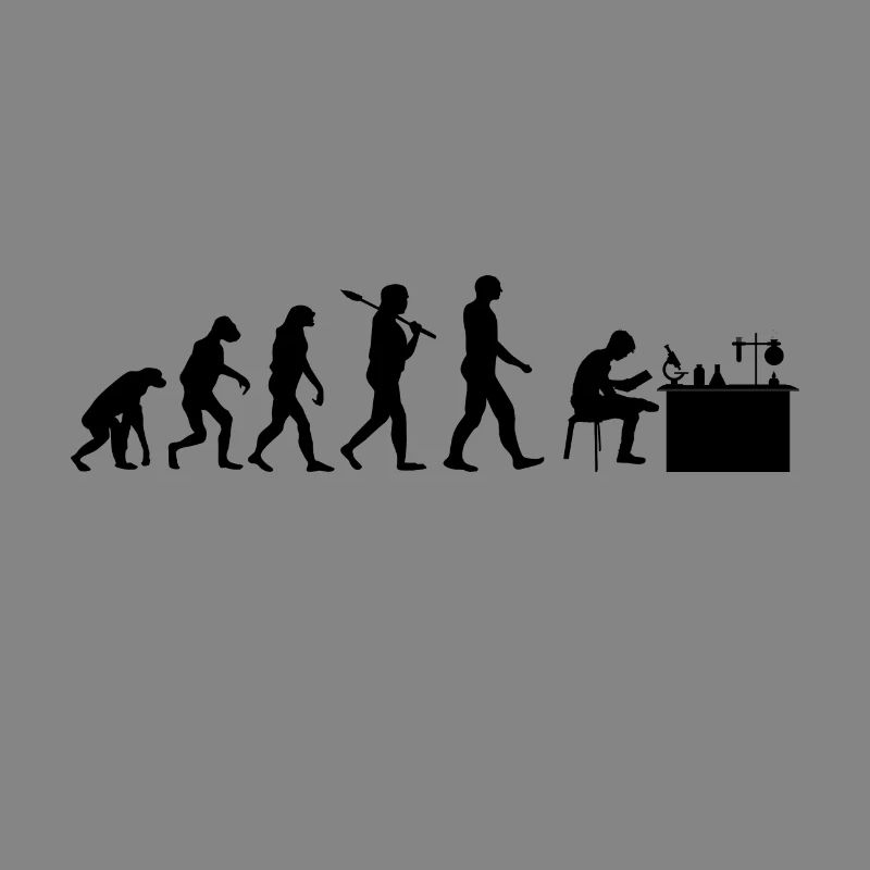 Chemist evolution chemistry gift