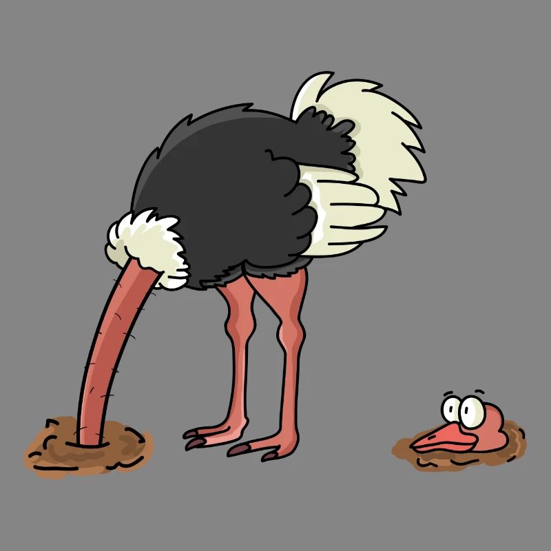 Vogelstrauß Vogel Strauß