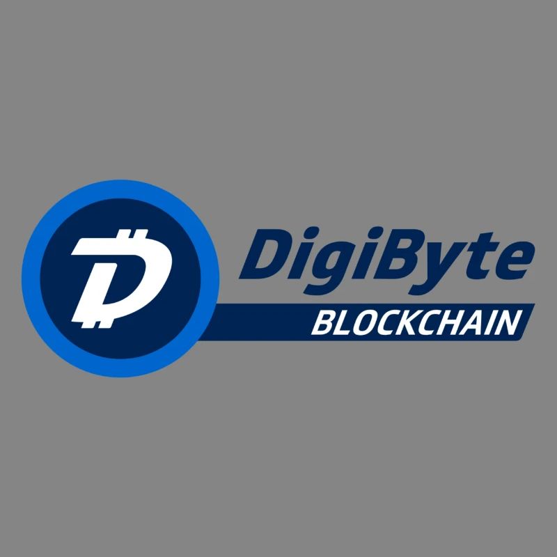 Logo DigiByte avec texte (DGB)