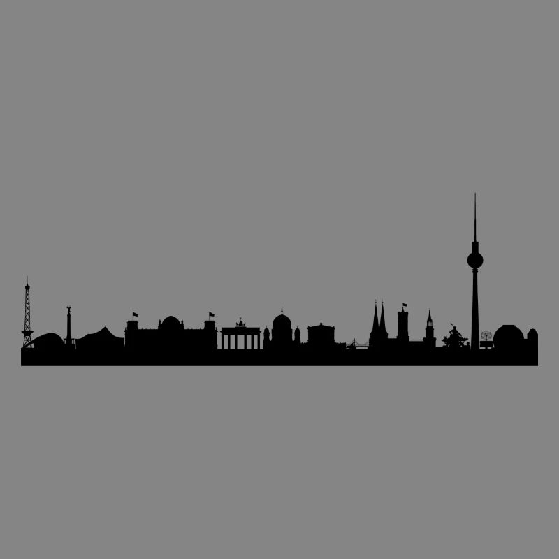 Skyline Berlin Noir