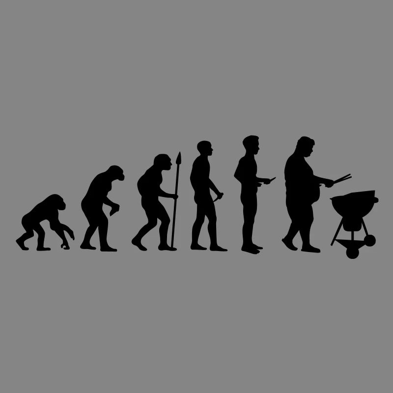 Fat man grill evolution