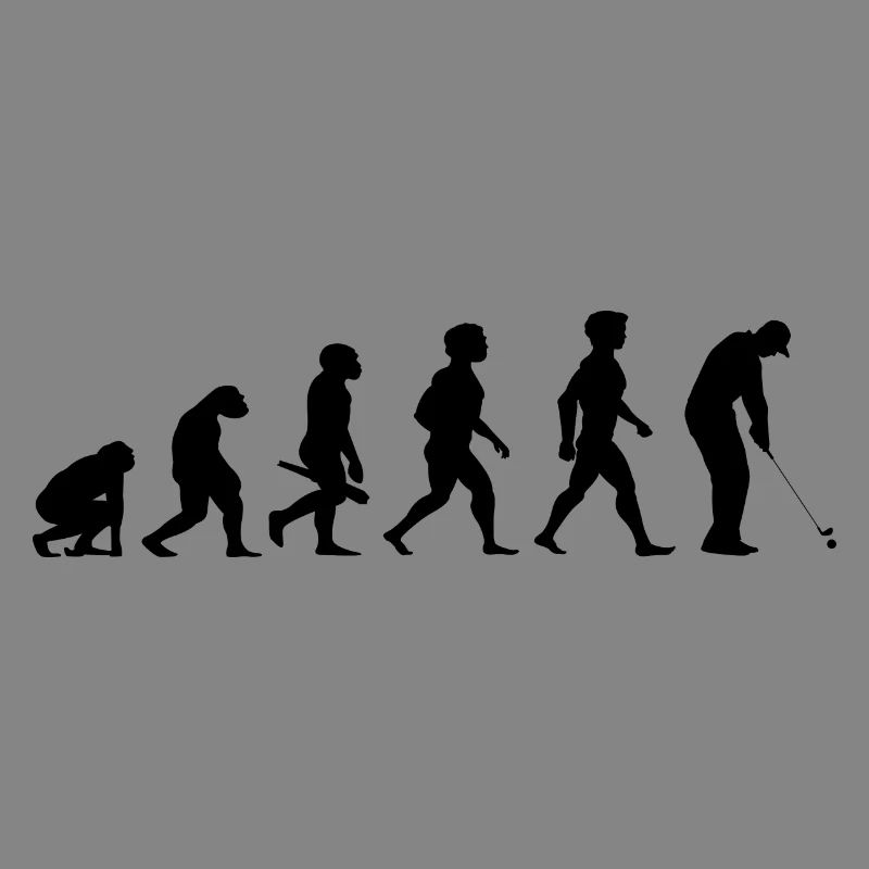 Evolution Golf Golfer Golfspieler Golfplatz