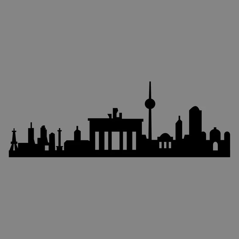 Berlin skyline abstract small